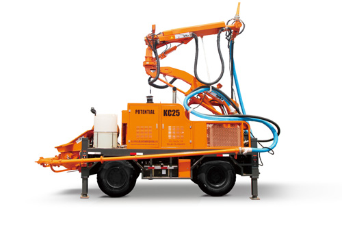 KC2512W Wet Shotcrete Machine